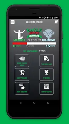 Eagle Stop Rewards android App screenshot 2